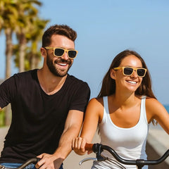 Fair Gafas De Bambú Original Protección UV 400 Negro