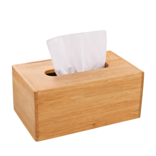 Fair Caja para Pañuelos de Bambú