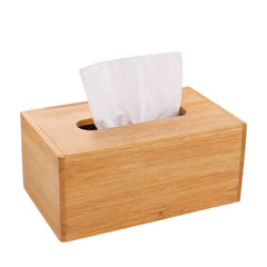 Fair Caja para Pañuelos de Bambú