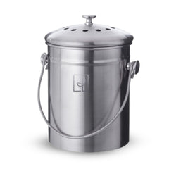 Fair Tacho de Compostaje Metálico 1,3 Galones