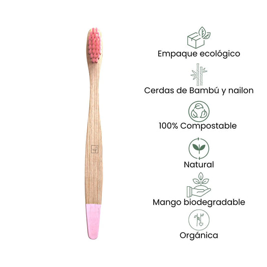 Fair Cepillo Dental de Bambú para Niñxs