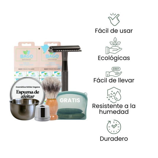Kit Fair Afeitado Premium (Bolso de Silicona Gratis)
