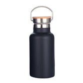 Fair Botella Térmica Camping de Acero Inoxidable con Tapa de Bambú 350ML SIN LOGO