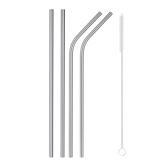 Fair Set de sorbetes reutilzables de acero inoxidable