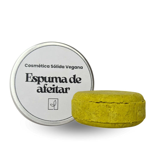 Fair Espuma de Afeitar Vegana en Barra - Cosmético Sólido Natural y Ecológico