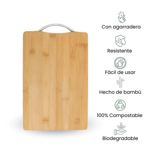 Fair Tabla de Bambú Grande Cuadrada