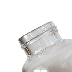 Fair Botella de Vidrio Tapa Bambú Econosip 500ml