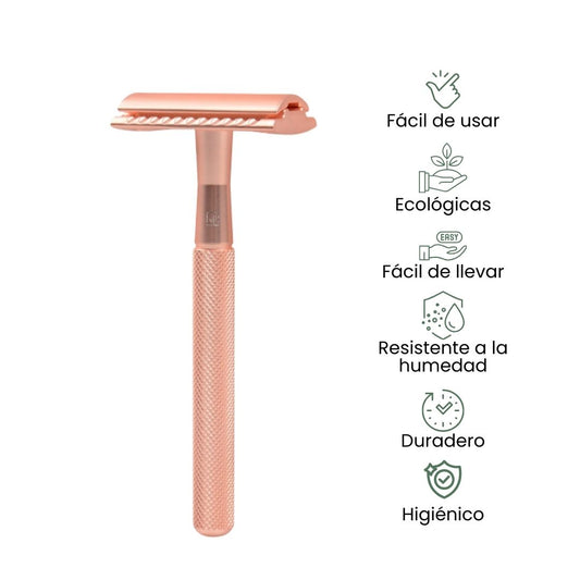 Fair Rasuradora PREMIUN de Acero Inoxidable Reutilizable Bronce
