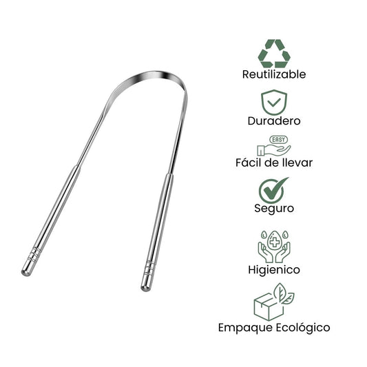 Fair Limpiador de Lengua de Acero Inoxidable