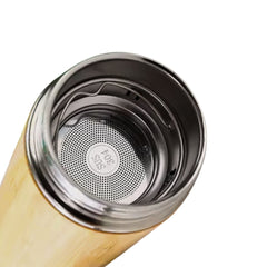 Fair Botella de Bambú Térmica Pure de 500ml