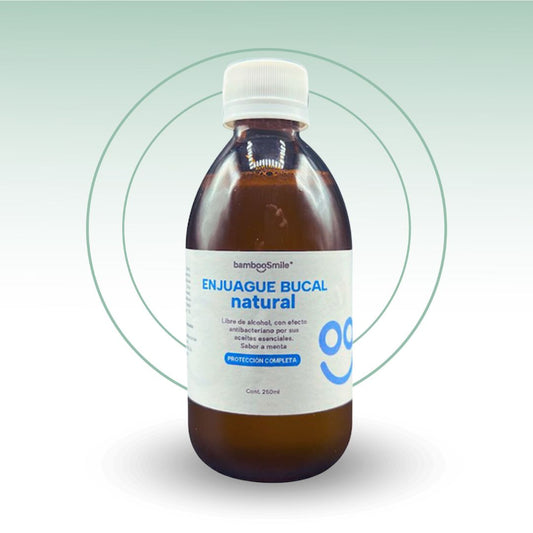 BambooSmile Enjuague Bucal Natural 250ml - Frescura y Cuidado Ecológico