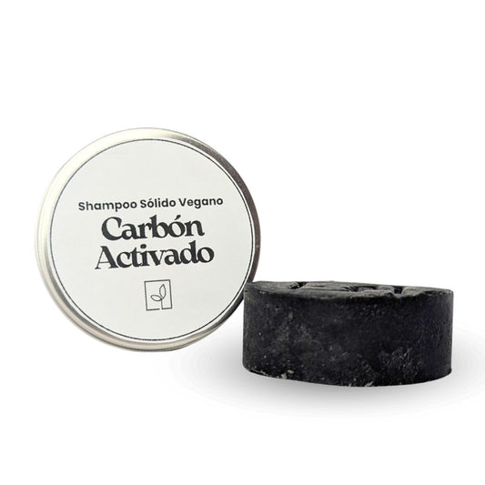 Fair Shampoo Sólido Vegano de Carbón Activado - Limpieza Profunda y Natural