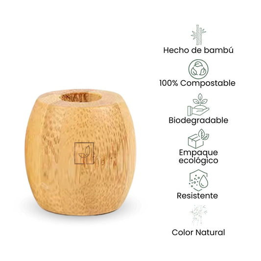 Fair Portacepillo de bambú