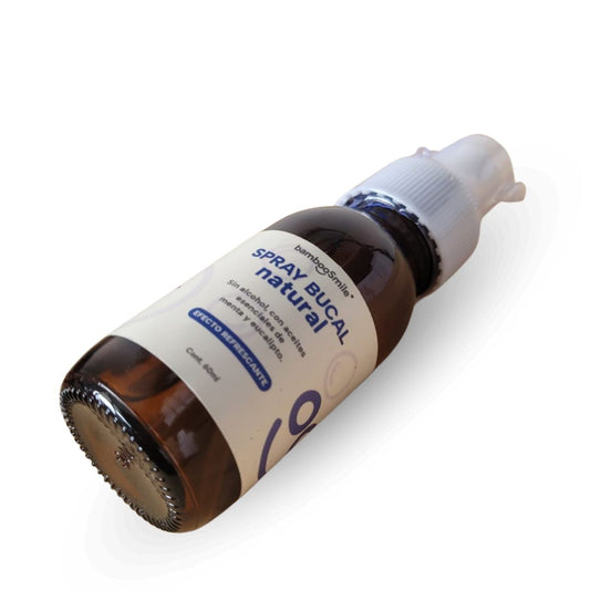 BambooSmile Enjuague Bucal Natural 60ml - Fórmula Refrescante y Portátil