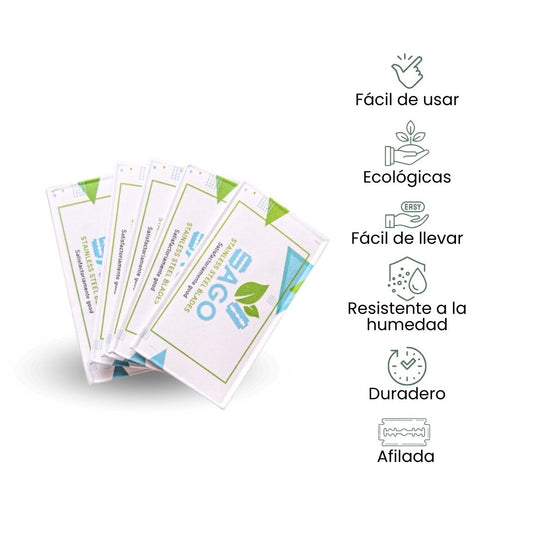 Sago Hoja de Afeitar Sago Premiun x5