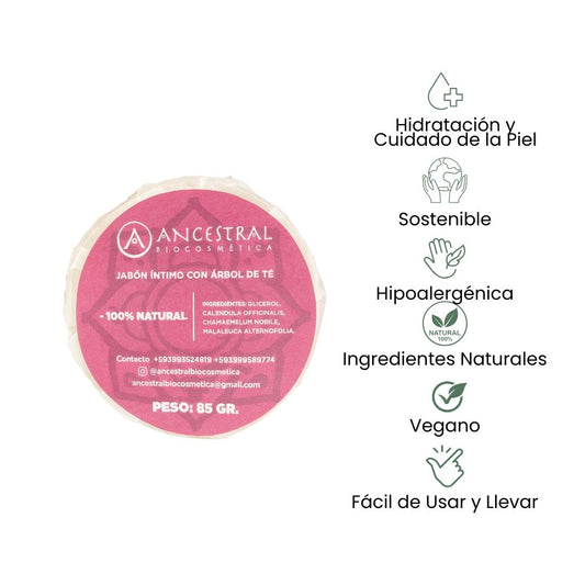 Fair Jabón Íntimo Vegano Sólido - Cuidado Natural y Suave