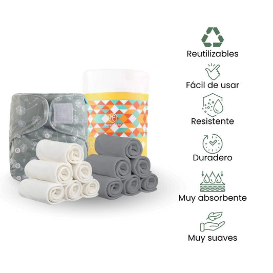 Fair Combo Inicial Pañales Reutilizables