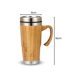 Fair Vaso de bambú Térmica Ecosip de 450ml