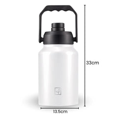Fair Botella Hidra Térmica de Acero Inoxidable 2000ML (Medio Galón)