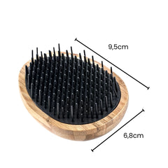 Fair Cepillo Desenredante de Bambú sin Mango Ovali
