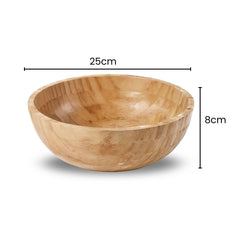 Fair Bowl Redondo de Bambú Ecosazon 25x8cm