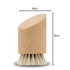 Fair Brocha de Limpieza Rasuradora con Mango de Bambú y Cerdas de Sisal