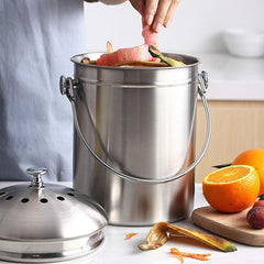 Fair Tacho de Compostaje Metálico 1,3 Galones