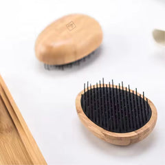 Fair Cepillo Desenredante de Bambú sin Mango Ovali