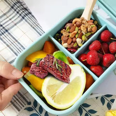 Fair Lonchera de Silicona Cuadrada 800ml