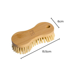 Fair Cepillo para Lavar Ropa de Bambú y Cerdas de Sisal