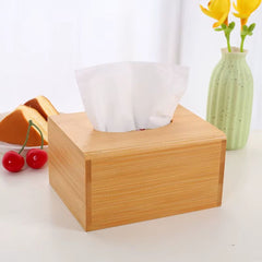 Fair Caja para Pañuelos de Bambú