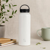 Fair Botella Sport Térmica de Acero Inoxidable 1200ML Blanco