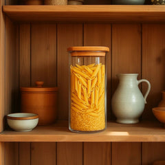 Fair Envases de Vidrio Tapa Bambú 1800ml