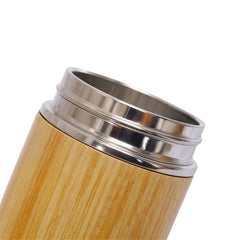 Fair Botella de Bambú Térmica Pure de 500ml