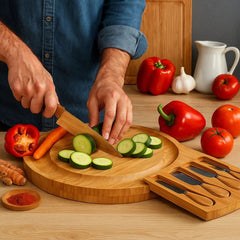 Fair Juego de Tablas y Cuchillos de Bambú Bambuchop