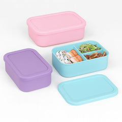 Fair Lonchera de Silicona Cuadrada 800ml