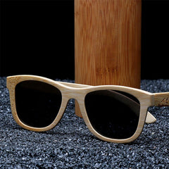 Fair Gafas De Bambú Original Protección UV 400 Negro