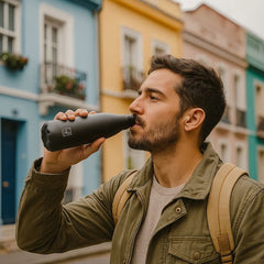 Fair Botella Cola Térmica de Acero Inoxidable 500ML (Medio litro)