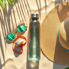 Fair Gafas De Bambú Aviador Protección UV 400 Verde