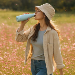 Fair Botella Cola Térmica de Acero Inoxidable 500ML (Medio litro)