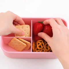 Fair Lonchera de Silicona Cuadrada 800ml