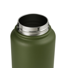 Fair Botella Sport Térmica de Acero Inoxidable 1200ML Verde Oliva