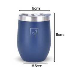 Fair Botella Taza Térmica Acero Inoxidable 360ML AZUL MARINO