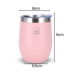 Fair Botella Taza Térmica Acero Inoxidable 360ML ROSADA