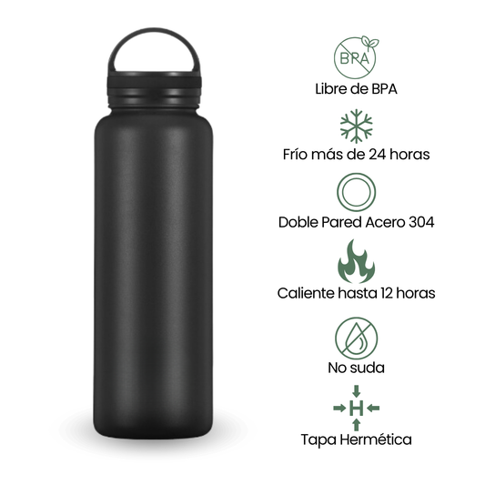 Fair Botella Sport Térmica de Acero Inoxidable 1200ML SIN LOGO
