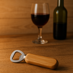 Fair Abridor de Botellas de Bambú