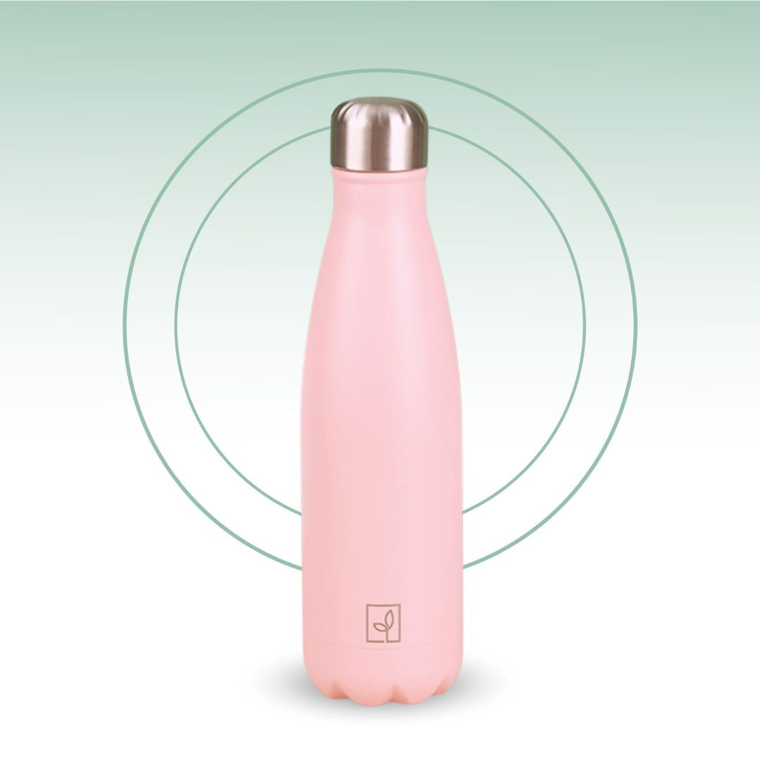 Fair Botella Cola Térmica de Acero Inoxidable 500ML (Medio litro) PERSONALIZABLE SIN LOGO FAIR