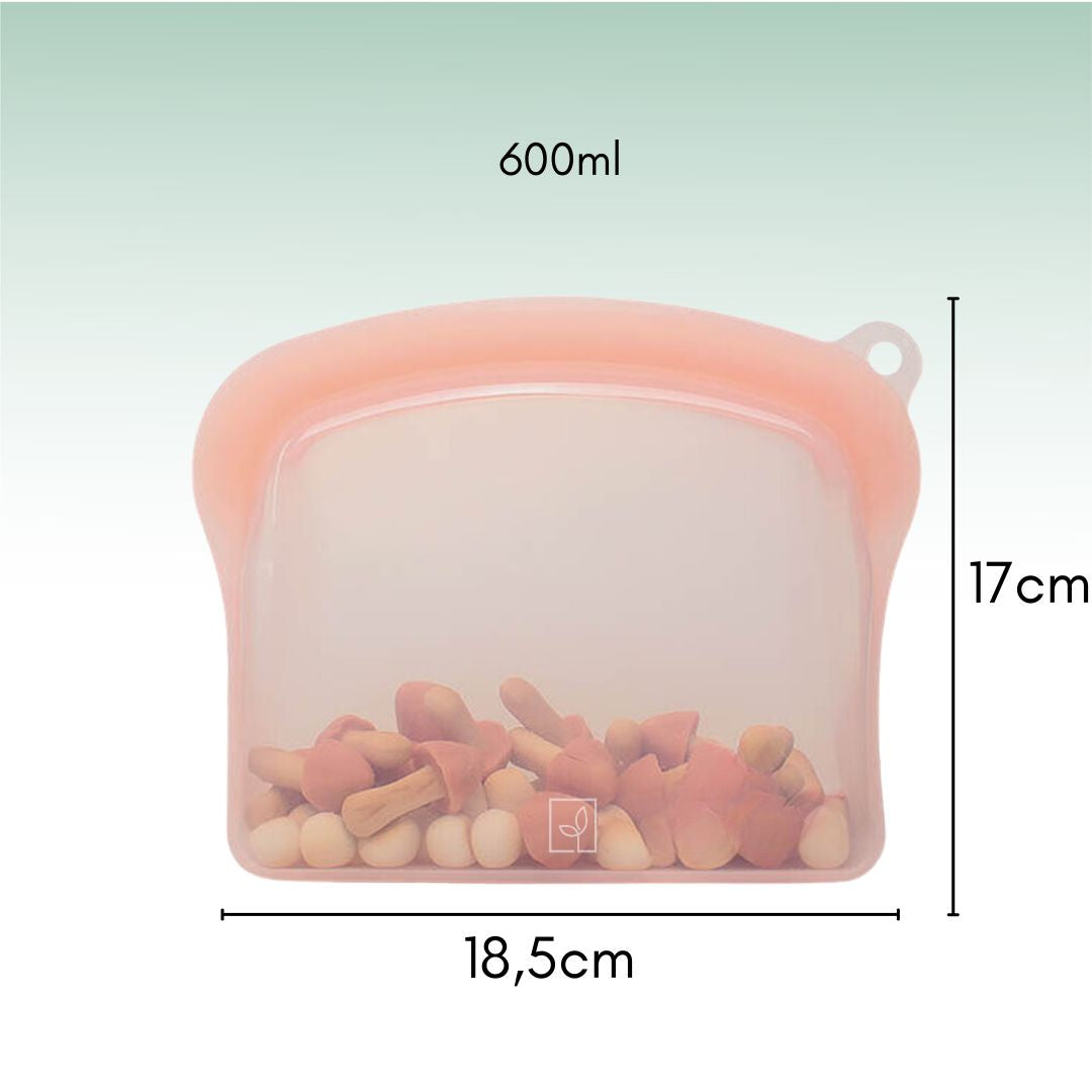 Combo Bolsa de Silicona Reutilizable x4