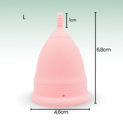 Kit Copa Menstrual Femmy + Vaso Esterilizador