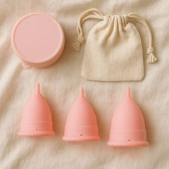 Femmy Copas Menstruales de Silicona de Grado Médico